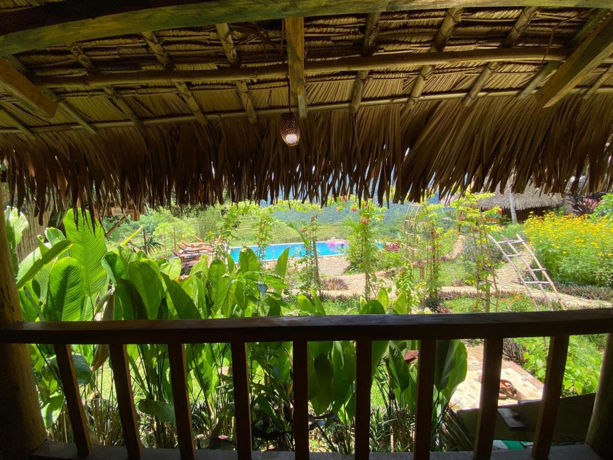 Pù Luông Ecolodge Esterno foto