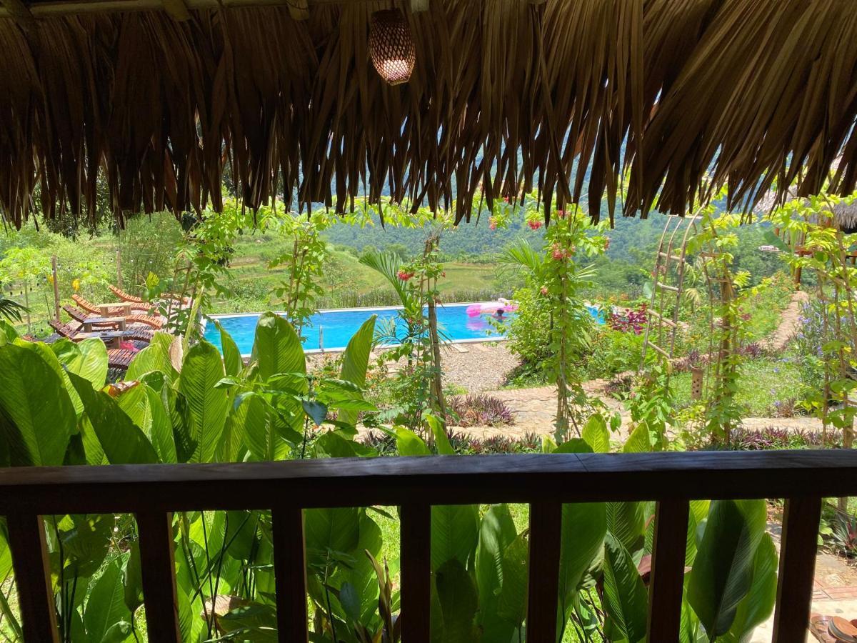 Pù Luông Ecolodge Esterno foto
