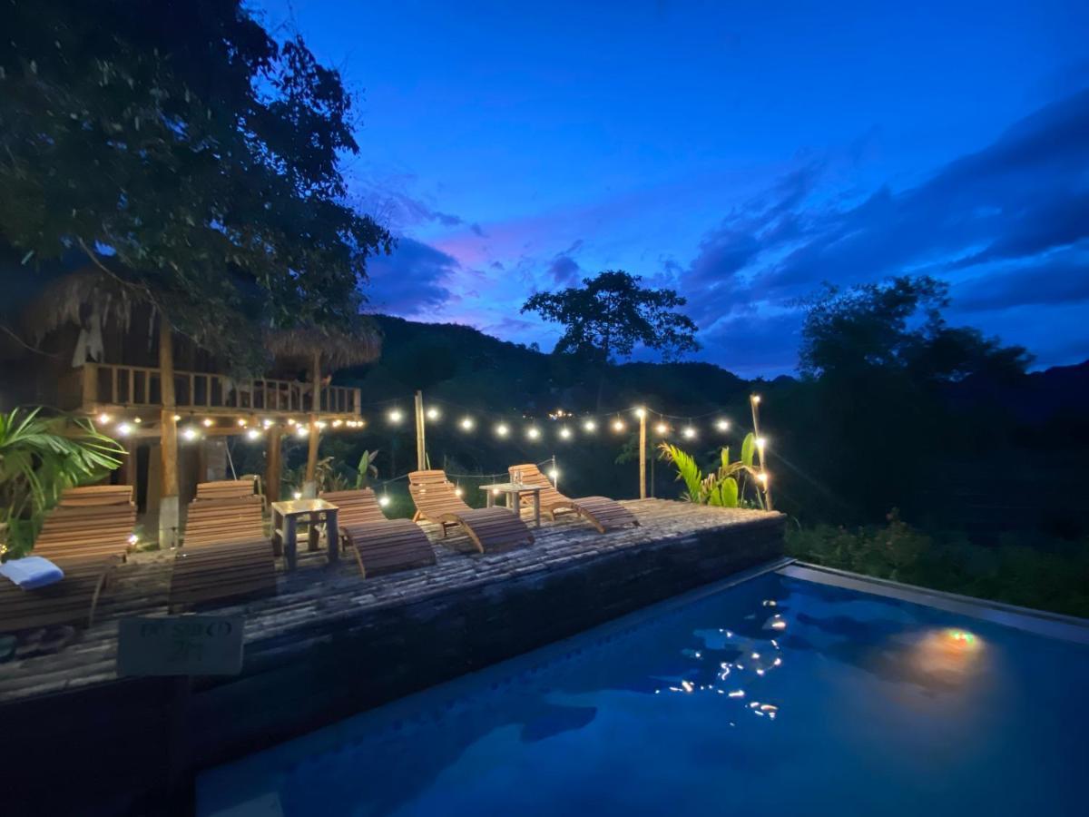Pù Luông Ecolodge Esterno foto