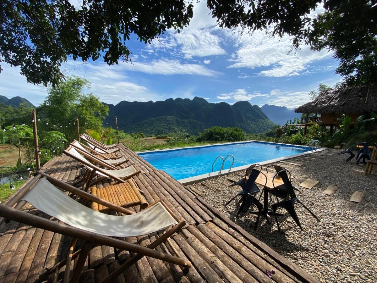 Pù Luông Ecolodge Esterno foto