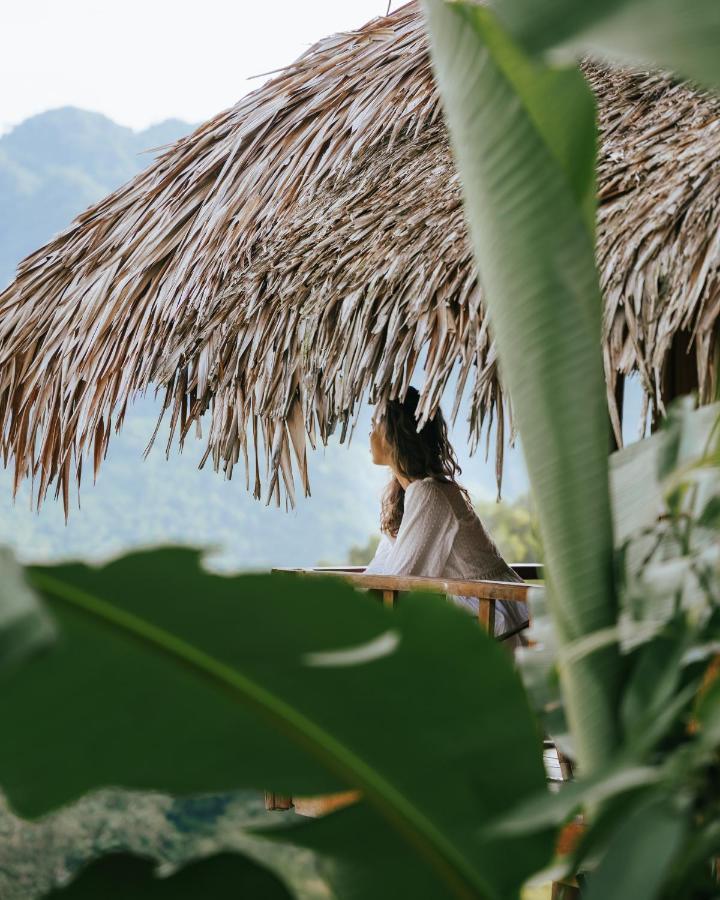 Pù Luông Ecolodge Esterno foto