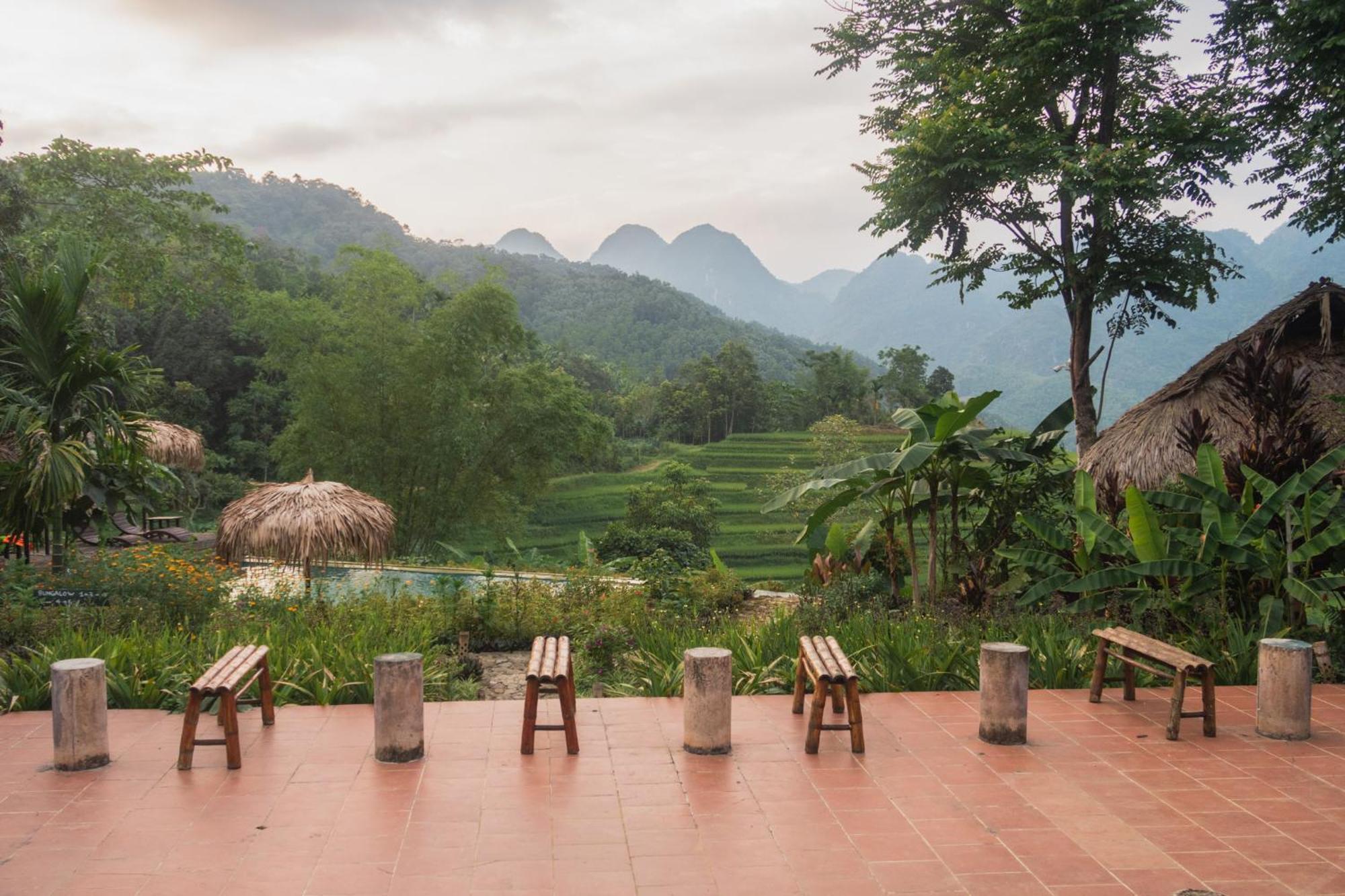 Pù Luông Ecolodge Esterno foto