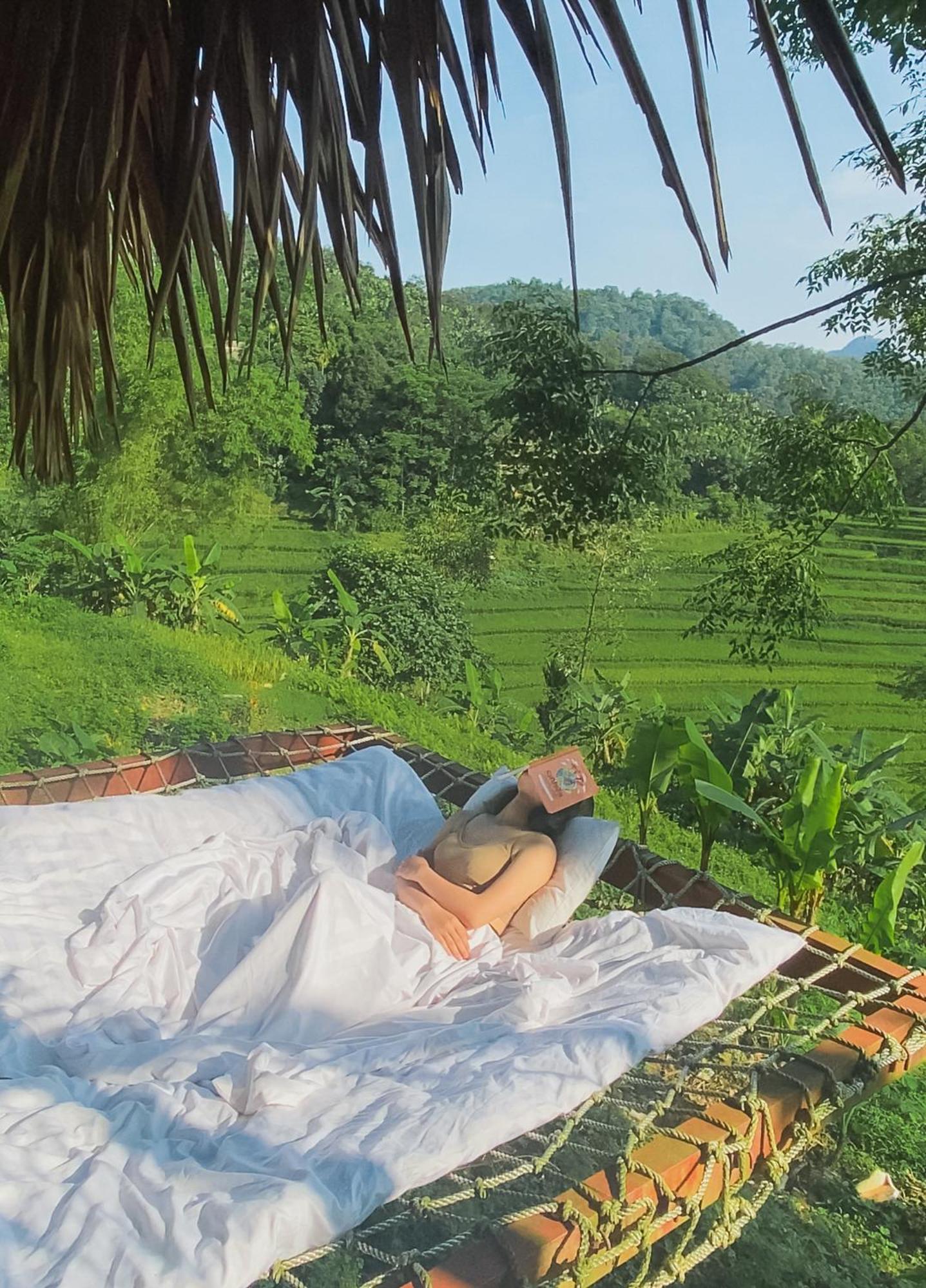 Pù Luông Ecolodge Esterno foto
