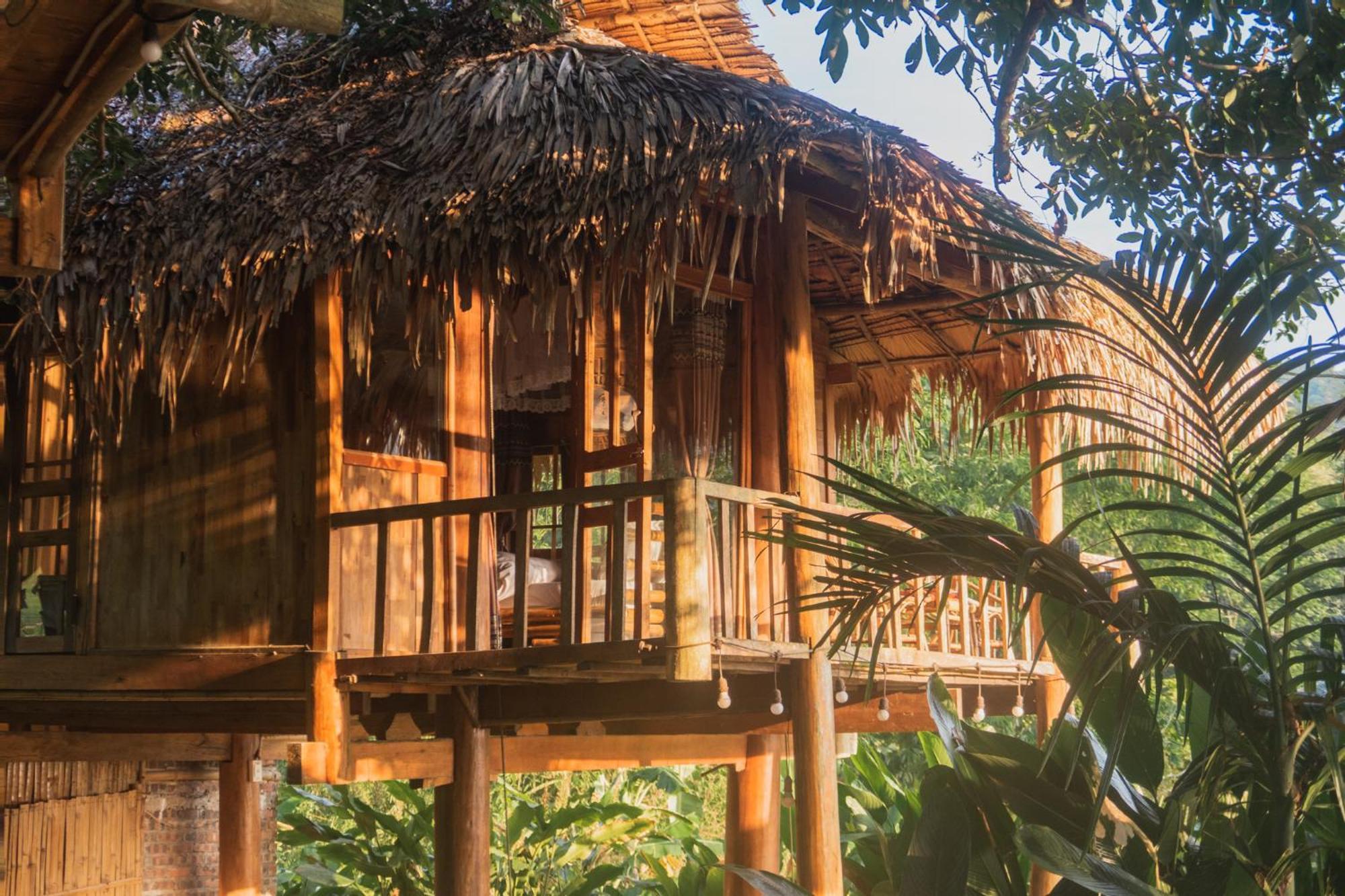 Pù Luông Ecolodge Esterno foto