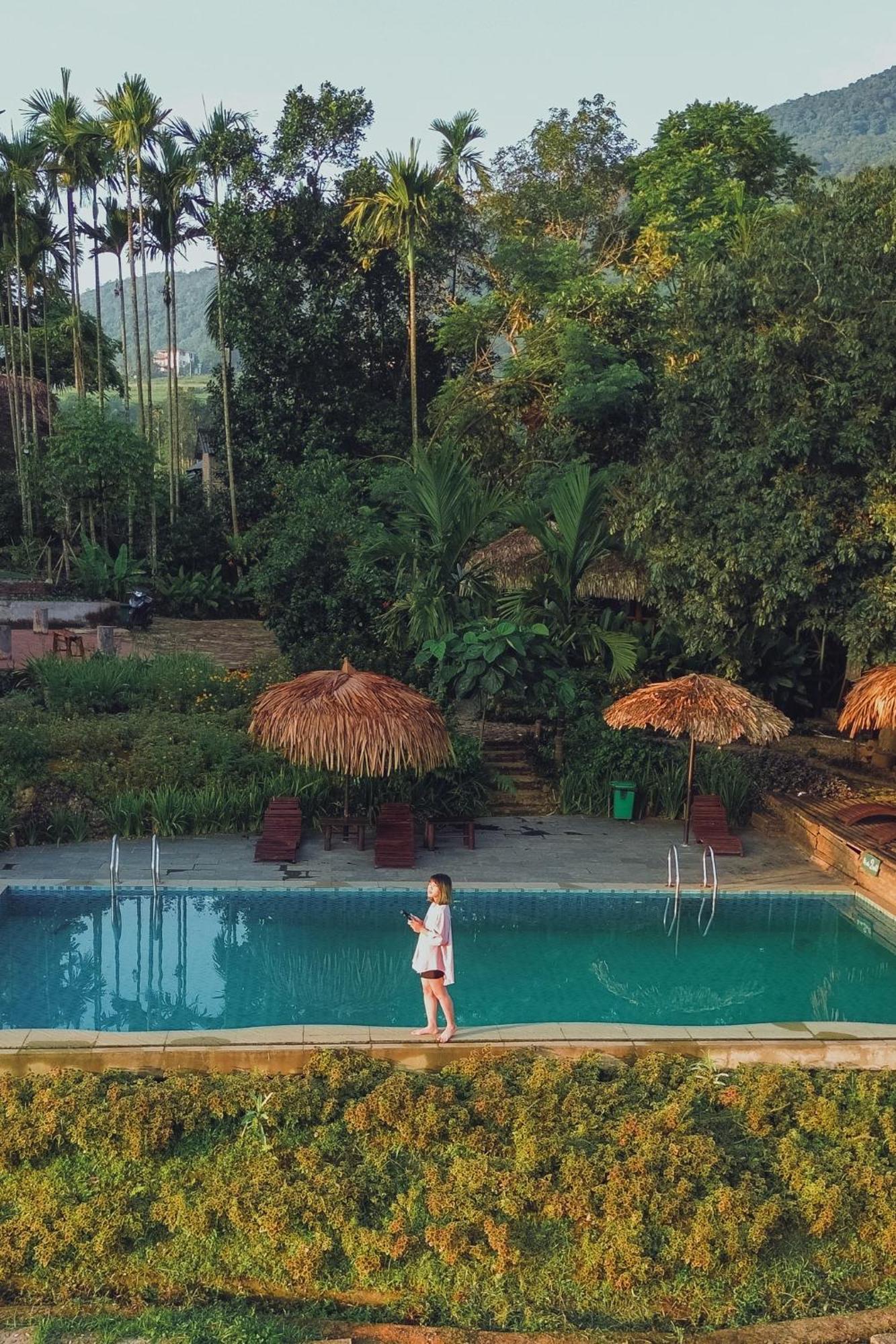 Pù Luông Ecolodge Esterno foto