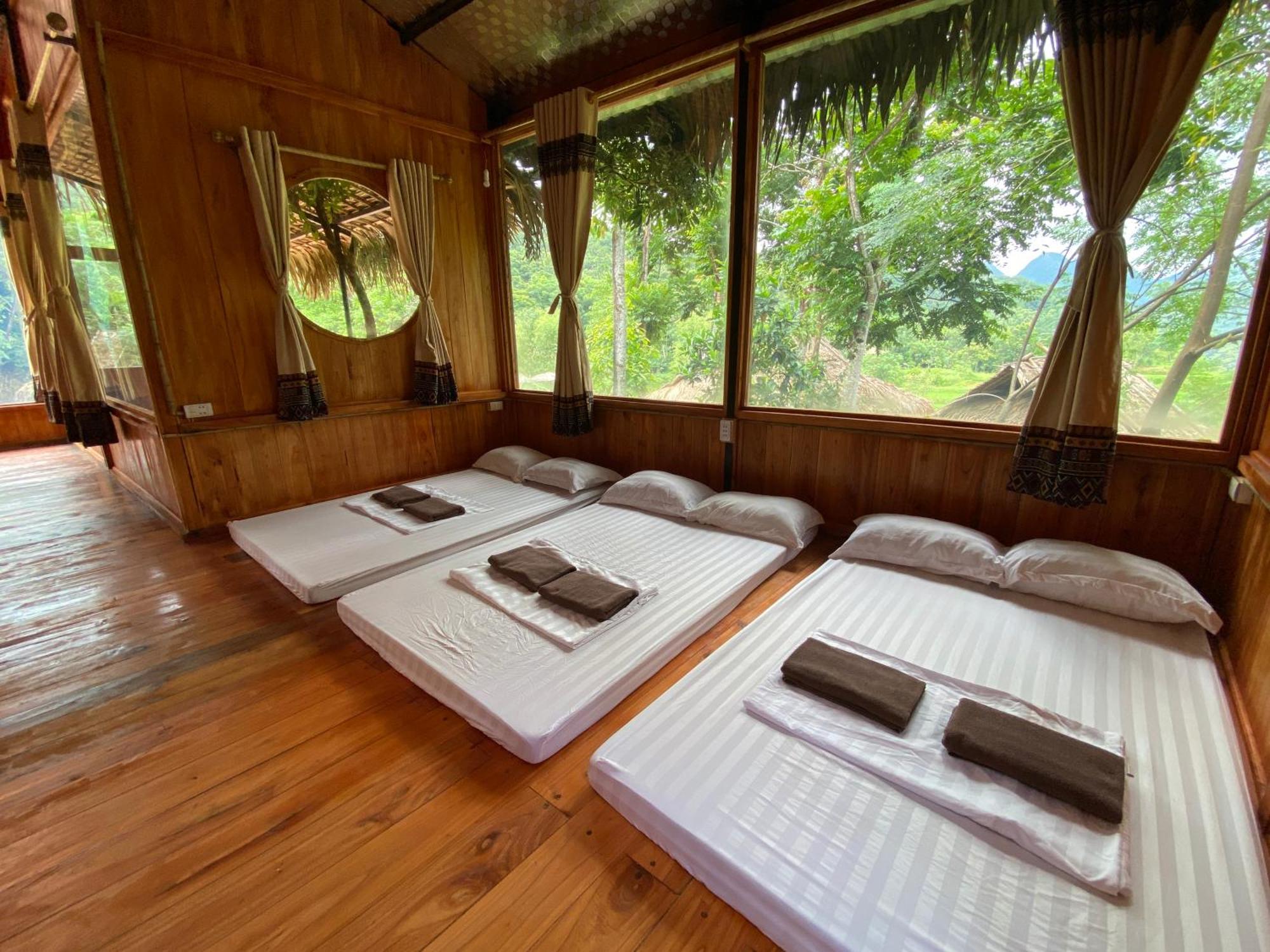 Pù Luông Ecolodge Esterno foto