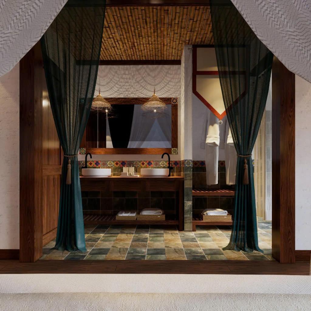 Pù Luông Ecolodge Esterno foto